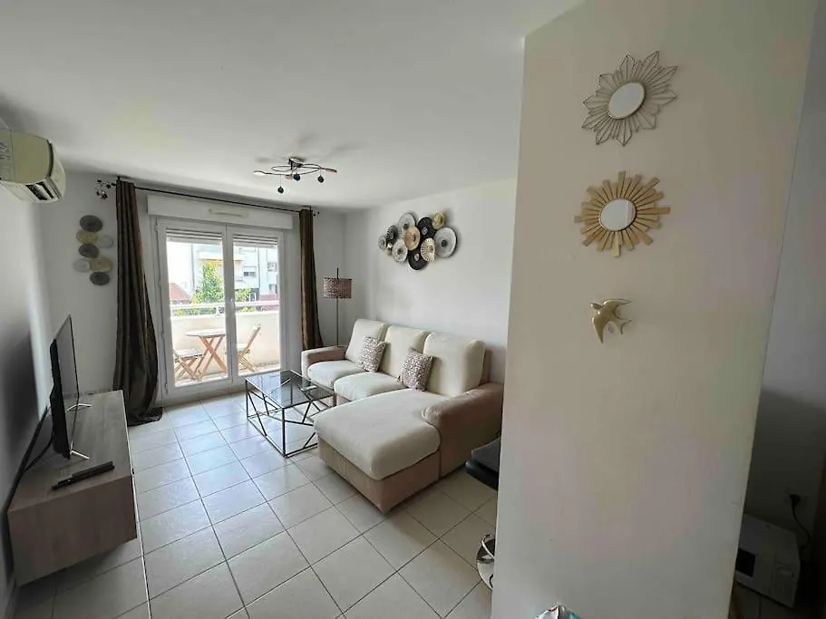 Appartement Beau T2 Climatise, 1Min A Pied De La Promenade Des Anglais Et Plage Nice